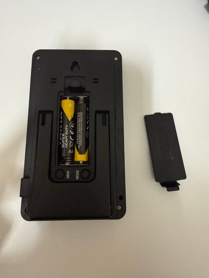 Weewell Dijital Termometre ve Nem Ölçer - Görsel 4