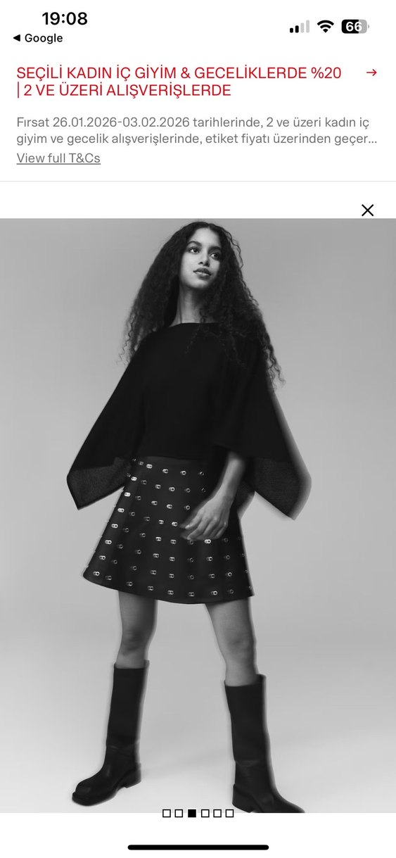 H&m yarasa kol kazak - Görsel 2