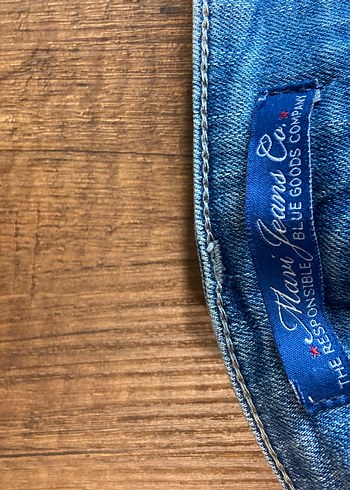 diğer Beden mavi Renk Mavi Jeans ADA model Boru paça, Normal Boy, Denim Kadın Jean