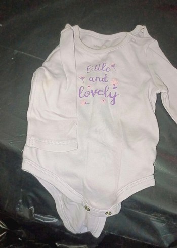 Uzun Kollu Çiçek Desenli Bebek Body - Görsel 5