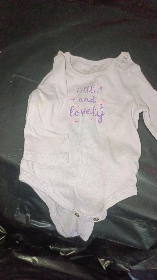 Uzun Kollu Çiçek Desenli Bebek Body - Görsel 5