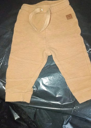 Bej Çocuk Örgü Pantolon
