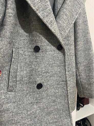 xs Beden gri Renk Blazer kaban