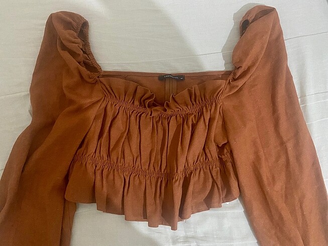 Trendyol & Milla Crop Bluz