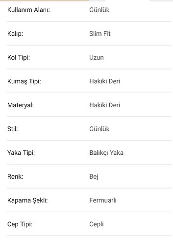 Deri Ceket - Görsel 3