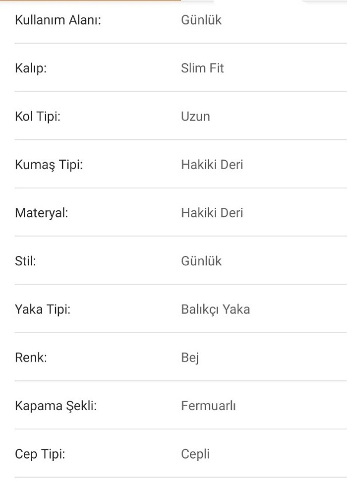 Deri Ceket - Görsel 3