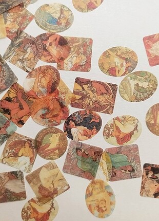  Beden Renk Yarı saydam sticker