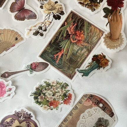  Beden Renk Sticker set