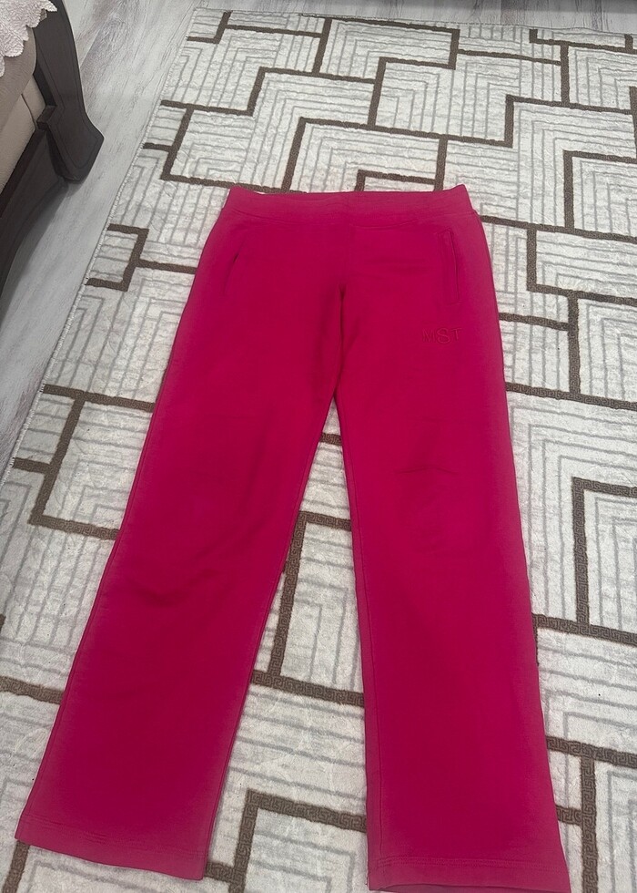 Pembe eşofman altı - Görsel 3