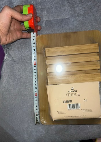 Karaca Bambu Kesme Tahtası Seti - Görsel 5