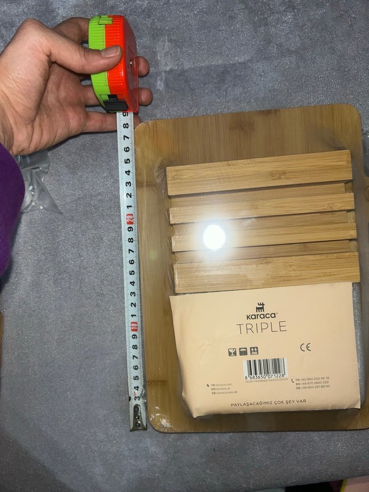 Karaca Bambu Kesme Tahtası Seti - Görsel 5