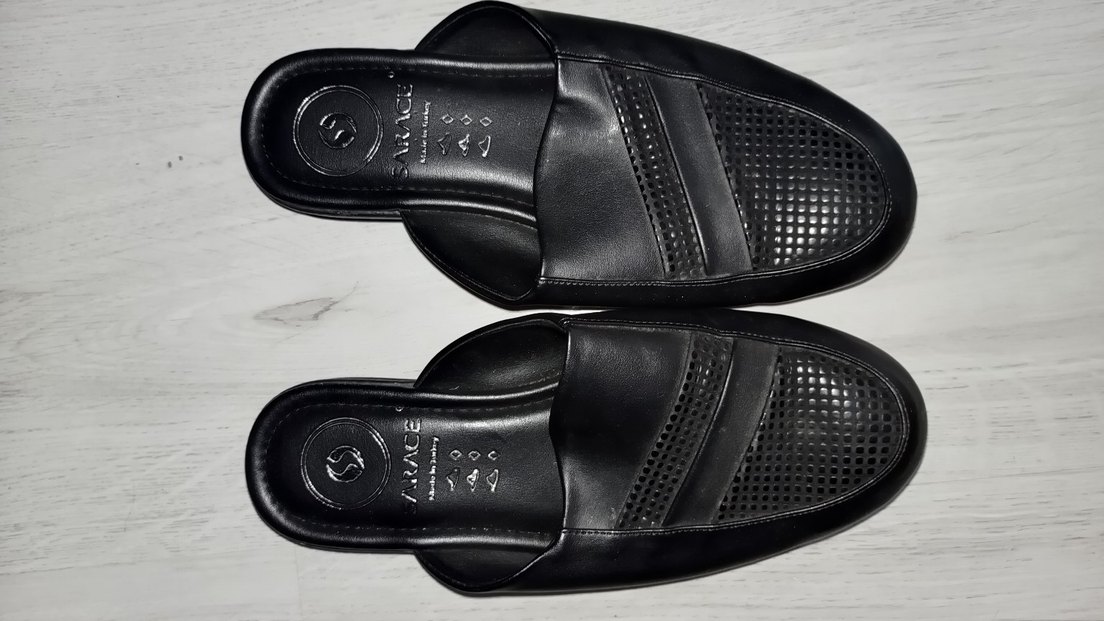 Diger Siyah Erkek Ev Terliği - Görsel 2