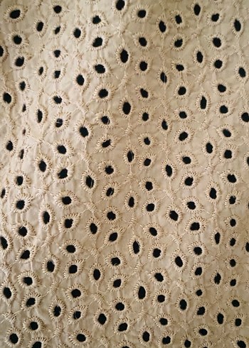 PARK BRAVO  Nakışlı Dantel Mini Etek - Görsel 4