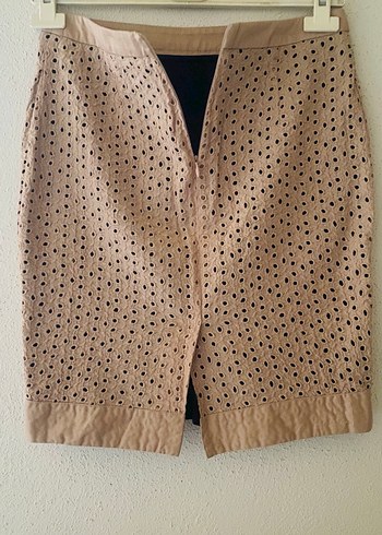 PARK BRAVO  Nakışlı Dantel Mini Etek - Görsel 2