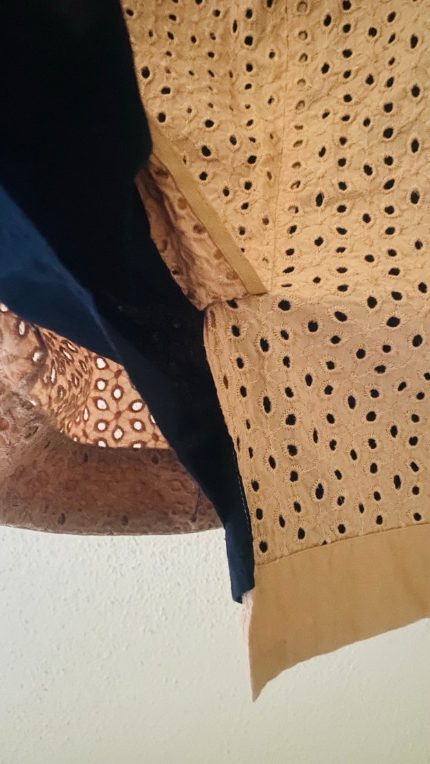 PARK BRAVO  Nakışlı Dantel Mini Etek - Görsel 5