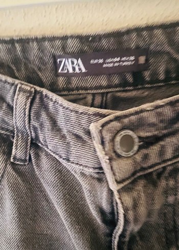 ZARA STRAİGHT ŞERİTLİ KOT PANTOLON - Görsel 3