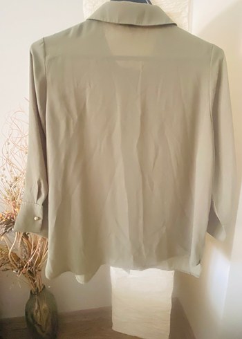 İPEKYOL Düğmeli Uzun Kollu Kadın Gömlek - Görsel 3