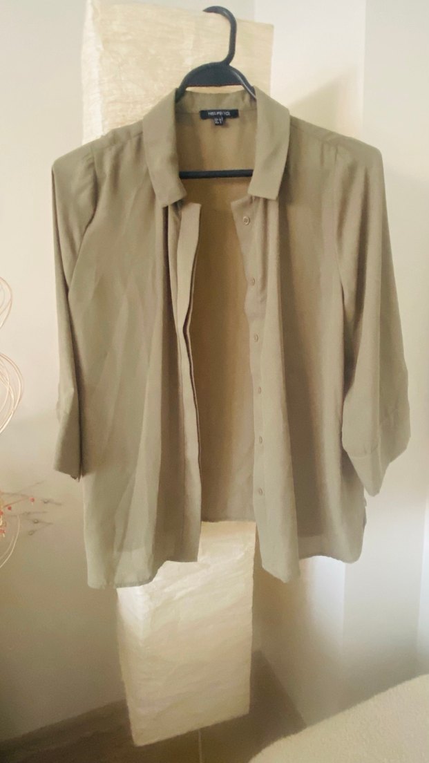 İPEKYOL Düğmeli Uzun Kollu Kadın Gömlek - Görsel 2