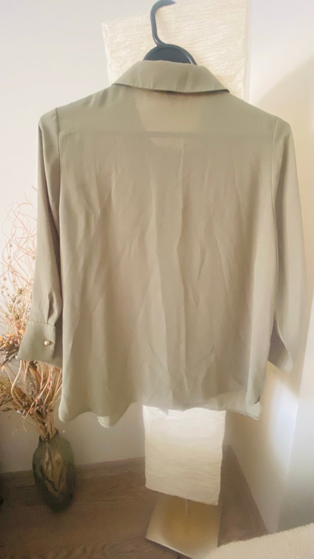 İPEKYOL Düğmeli Uzun Kollu Kadın Gömlek - Görsel 3