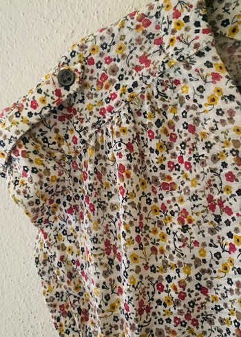 MANGO ÇİÇEKLİ Bohem Midi Elbise - Görsel 4