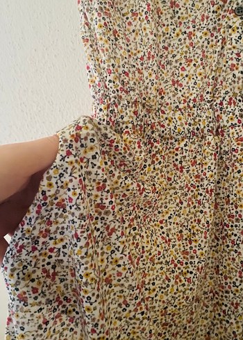 MANGO ÇİÇEKLİ Bohem Midi Elbise - Görsel 2