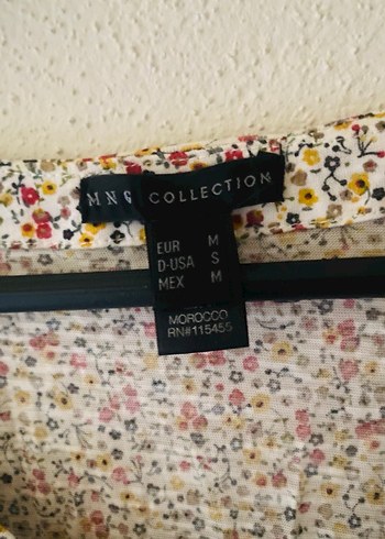 MANGO ÇİÇEKLİ Bohem Midi Elbise - Görsel 3