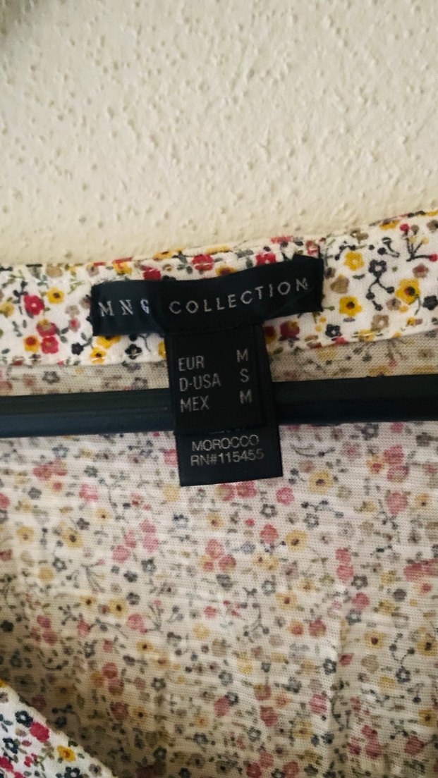 MANGO ÇİÇEKLİ Bohem Midi Elbise - Görsel 3