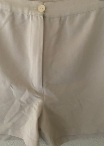 Bej Mini Kadın Şort, - Görsel 3