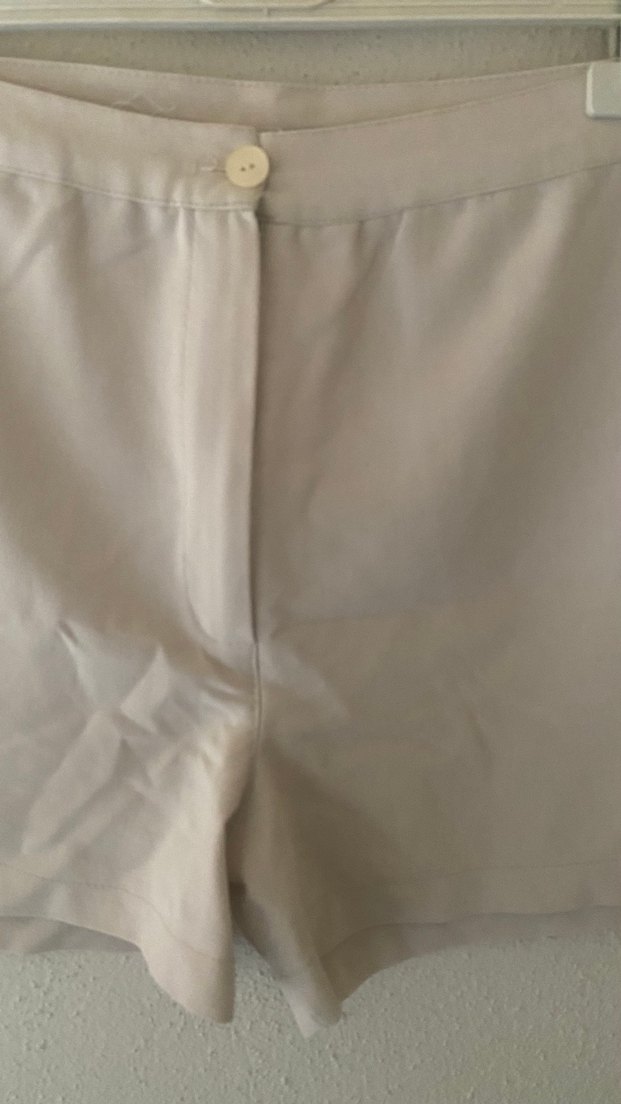 Bej Mini Kadın Şort, - Görsel 3