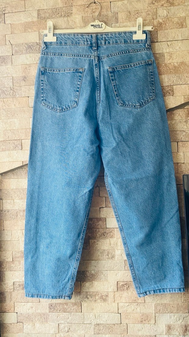 ADDAX mom  Fit Denim Pantolon - Görsel 3