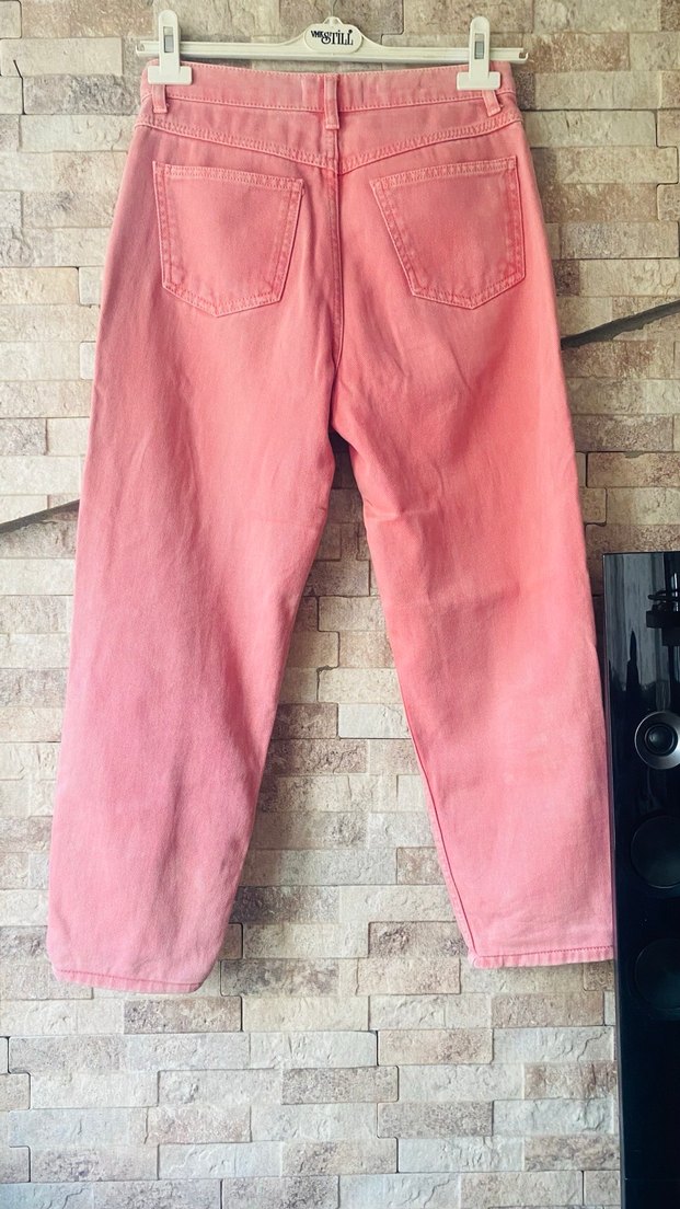 MANGO MOM Kot Pantolon - Görsel 3