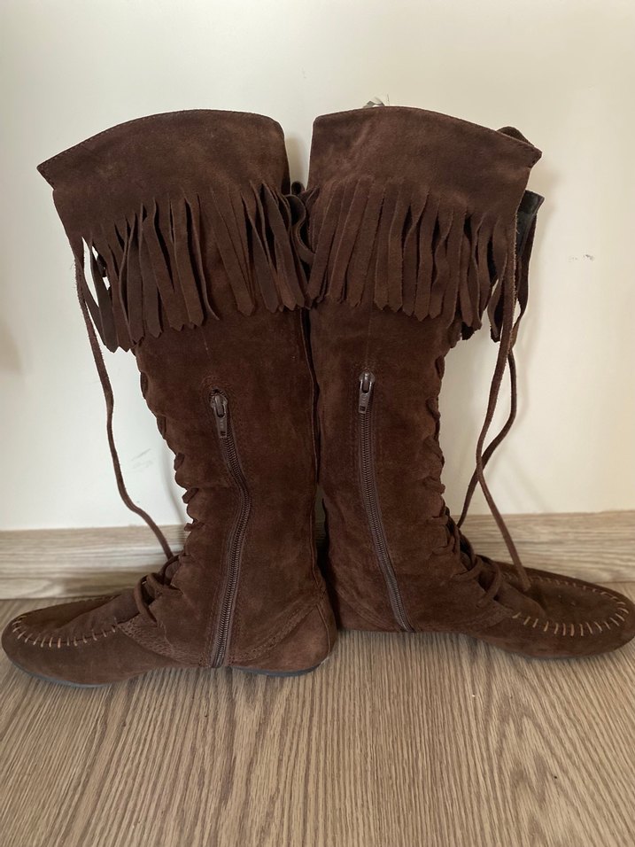 NİNE WEST GERÇEK SÜET DERİ  ÇİZME - Görsel 3