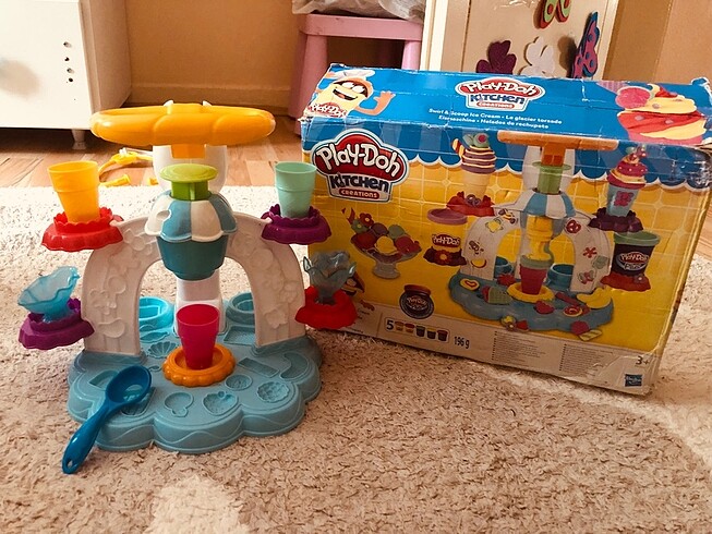  Beden Play doh dondurma seti