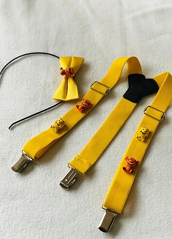 Beden Winnie ve tigger konseptli askı taç set