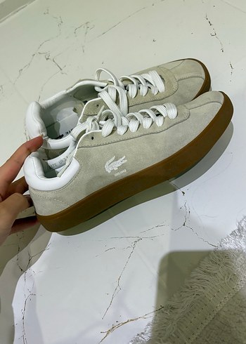 Bej lacoste Kadın Spor Ayakkabı