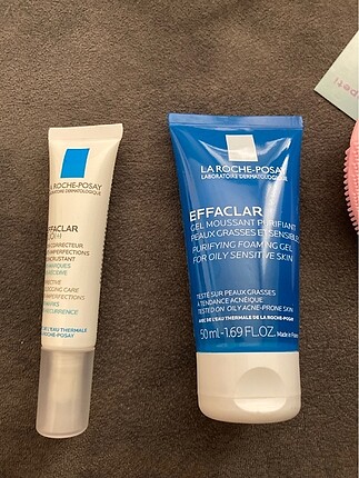 La Roche posay yüz temizleme jeli ve kremi