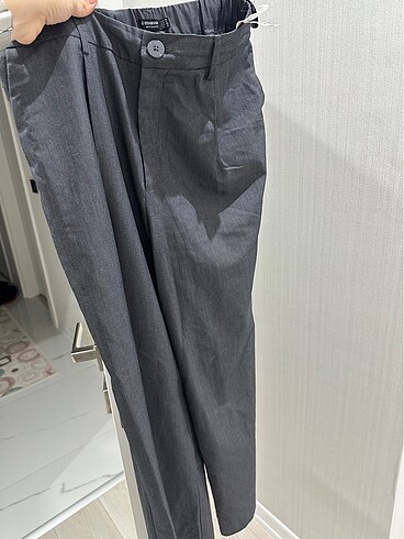 Bol paça kumaş pantolon