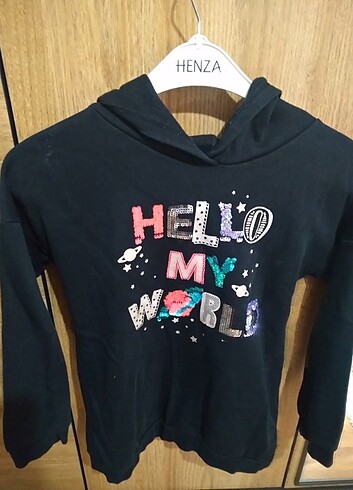 9 Yaş Beden Temiz kullanılmış sweatshirt