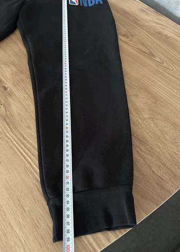 xl Beden Siyah NBA Baskılı Kadın Eşofman Altı