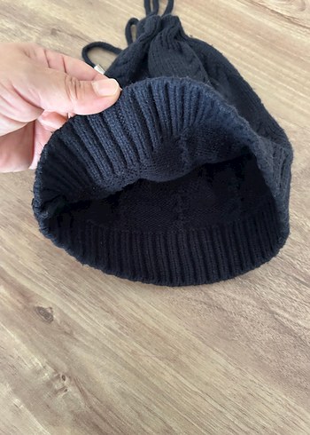 8-12 Yaş, 23 cm Beden gri Renk Bere şapka