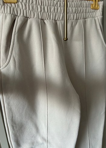 xl Beden Bej Rahat Kesim Kadın Pantolon
