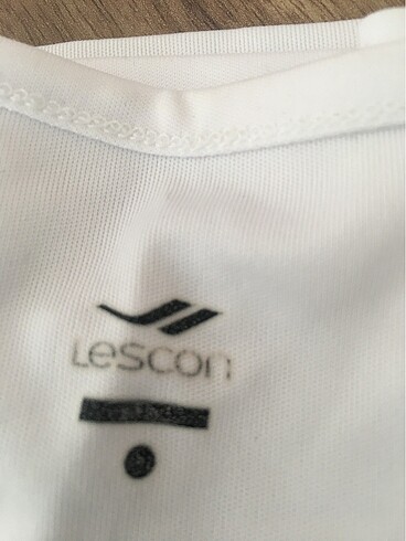 13-14 Yaş Beden beyaz Renk Lescon spor tişört