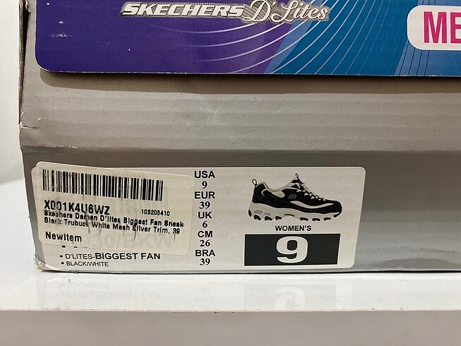 39 Beden skechers d?lites