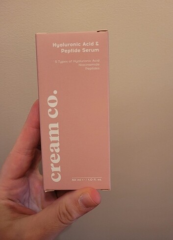Cream Co Hyaluronic Acid Peptide Serum