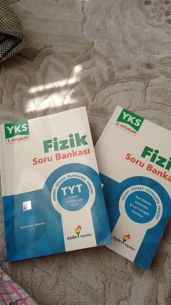 Aydın yayınları TYT-AYT fizik soru Bankası 