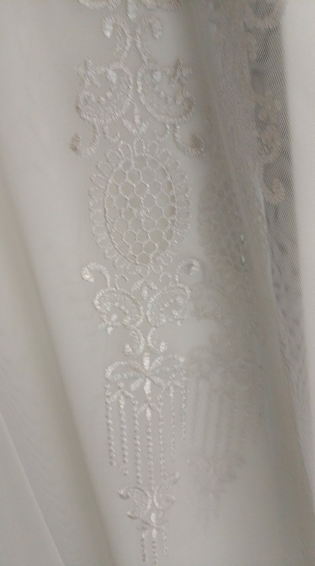 Nakışlı Tül Perde - Görsel 2