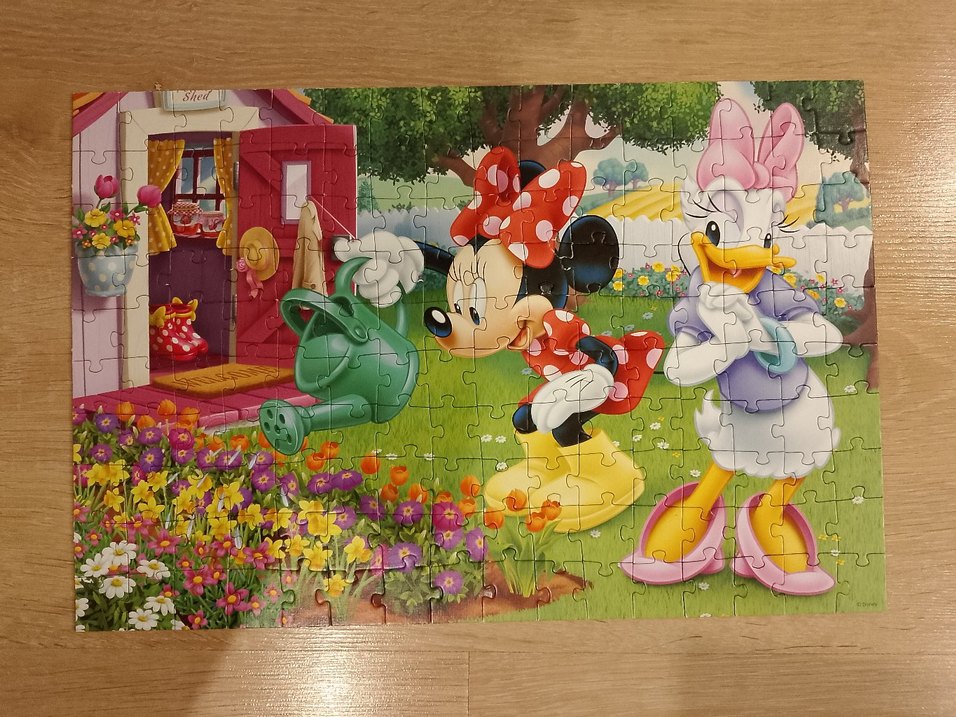 Disney 160 Parça Renkli Çocuk Puzzle - Görsel 2