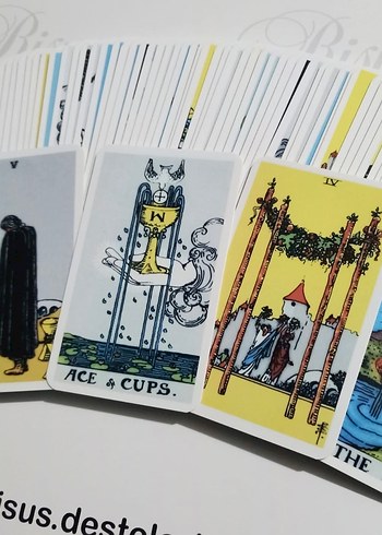 Rider Waite Mini Tarot Kartları - Görsel 9