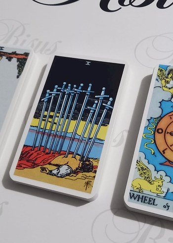 Rider Waite Mini Tarot Kartları - Görsel 5