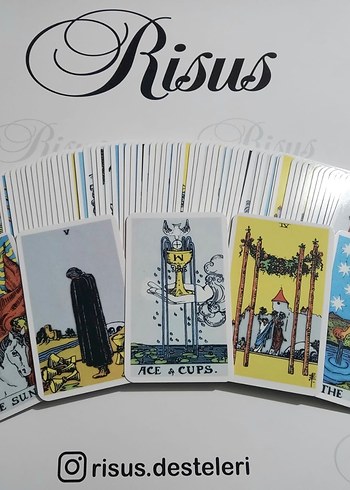 Rider Waite Mini Tarot Kartları - Görsel 6